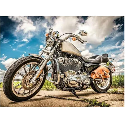 CXYQLC DIY 5D Diamond Painting Kits for Adults,Diamond Painting Full Drill Crystal Rhinestone Embroidery Craft Kits for Home Wall Decor Gifts 11.8x15.7inch(Motorcycle)