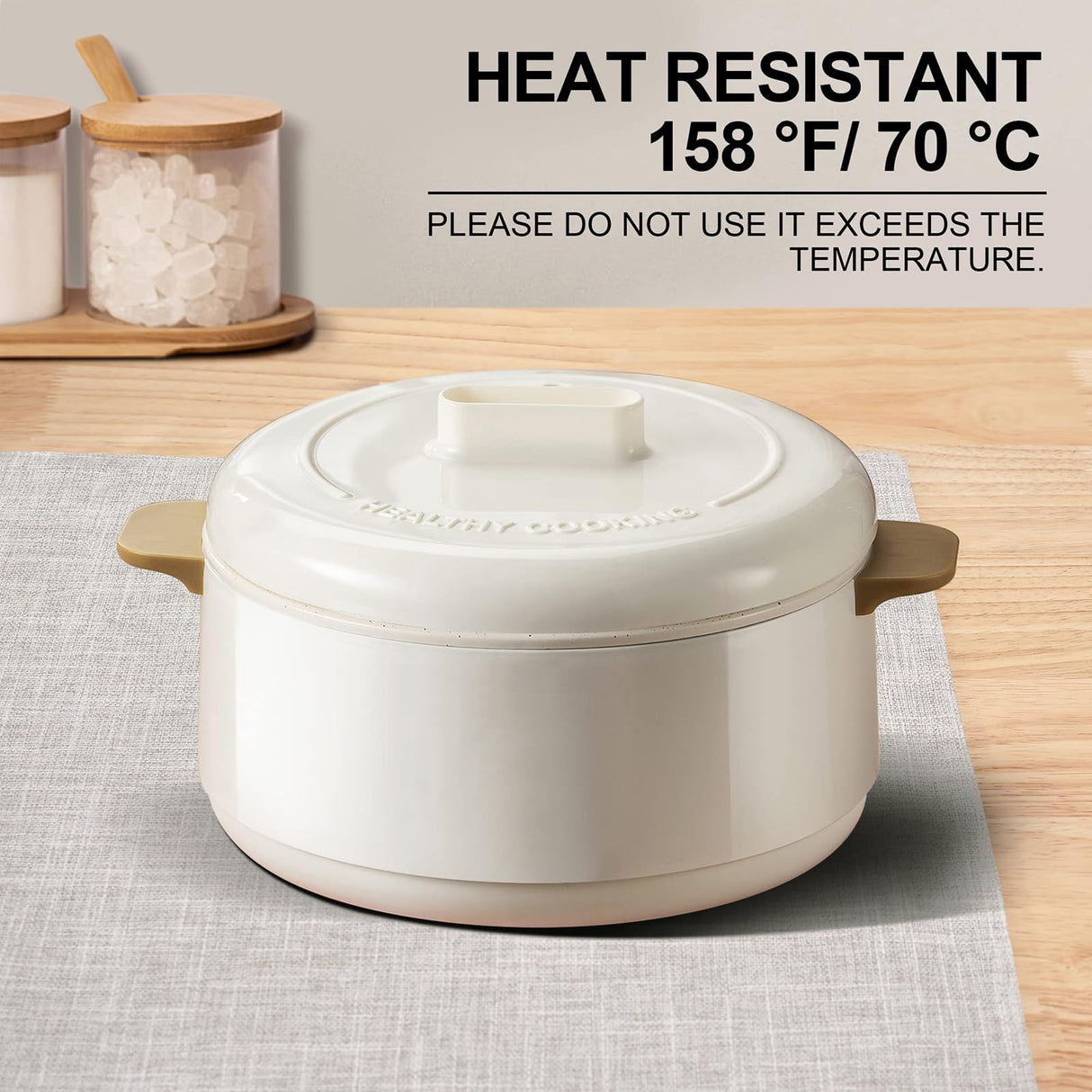 homing Cotton Linen Placemats Set of 6, Cloth Washable Farmhouse Dining Table Mats for Indoors & Outdoors, Easy to Clean, Neutral Beige, 13 x 19 Inch homing