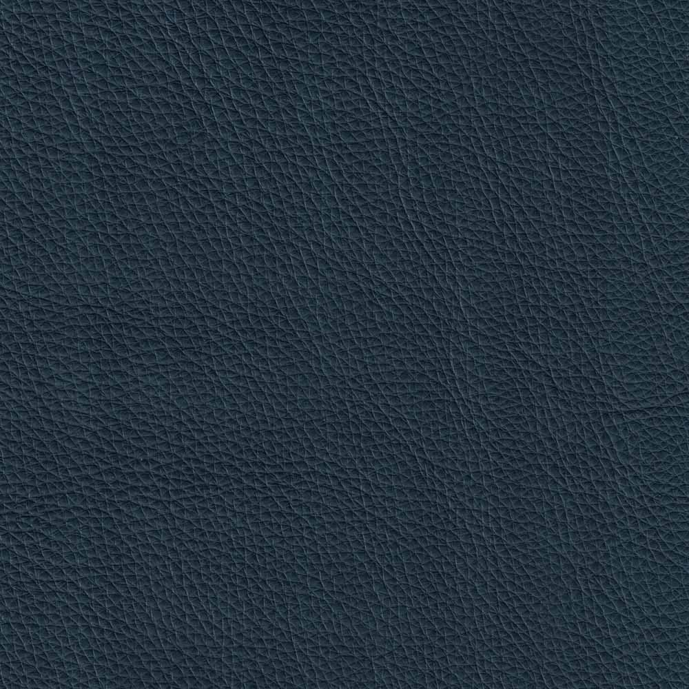 Hydeline Cassia Top Grain Leather Sofa Couch, 80", Bristol Navy, Memory Foam and Pocket Coils Hydeline