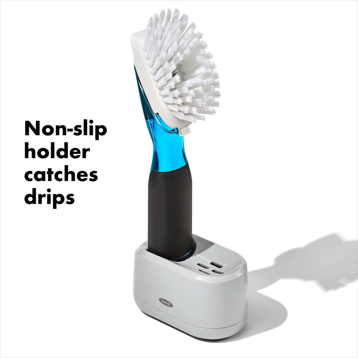 OXO NEW Good Grips Soap Dispensing Dish Brush Storage Set OXO