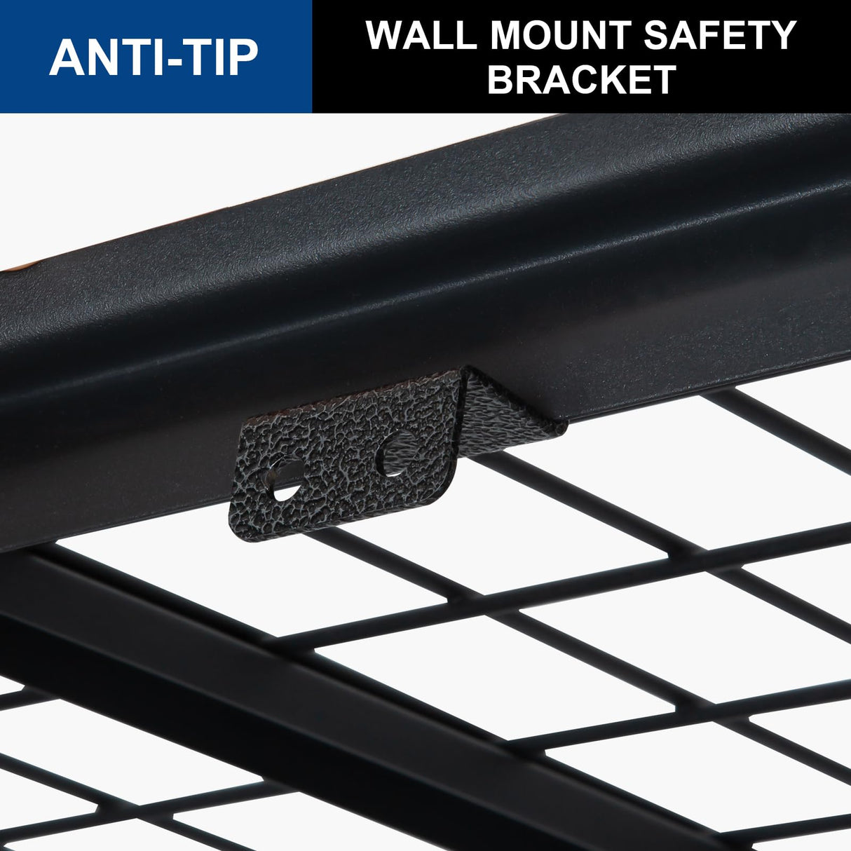 BILT HARD 48" W x 24" D Garage Shelving 3000 LBS, 72" H Storage Shelves, Heavy Duty 5-Tier Metal Shelving Units with Adjustable Shelf, Steel Wire Utility Shelving BILT HARD