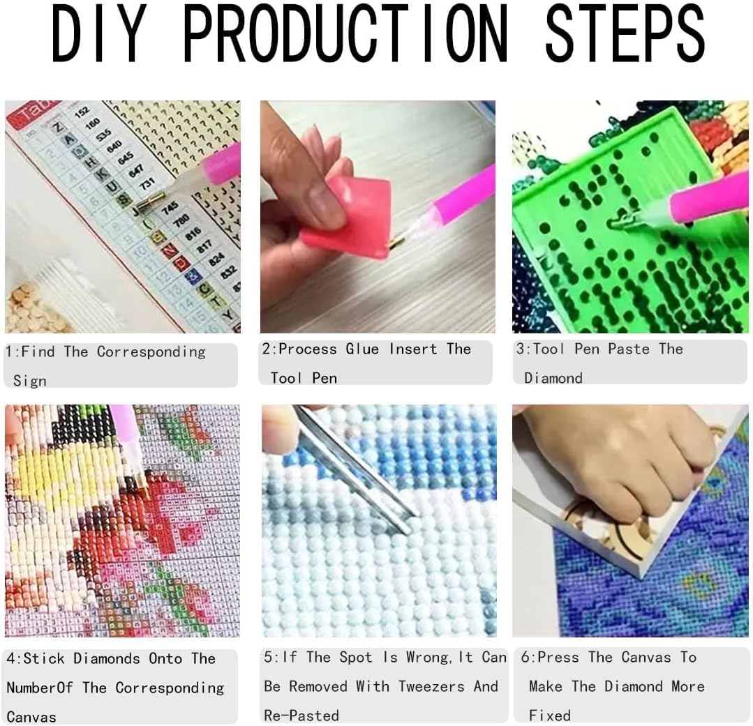 ARPADAMO Diamond Art Painting Pendant Kits 5D Diamond Art Painting Art Hanging Kit Christmas Train DIY Diamond Crystal Window Pendant Kit for Adults Gift Wall Home Decoration ARPADAMO