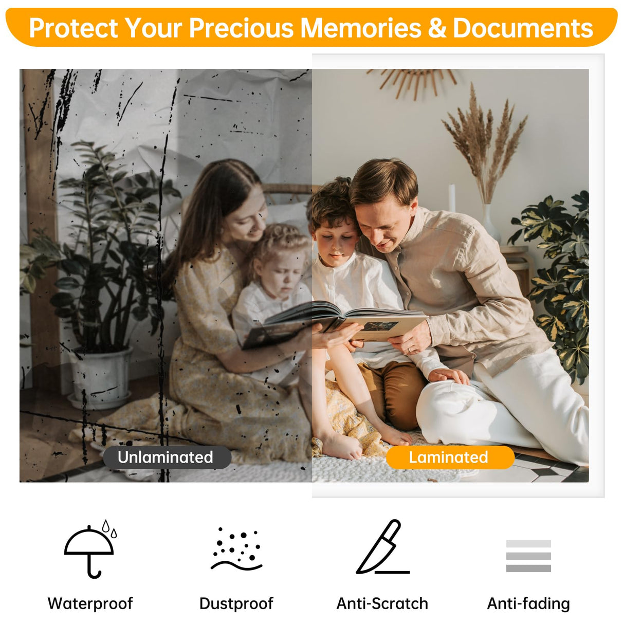 Buyounger Laminator Machine, A3 Laminator Machine with 30 Laminating Sheets, 13 Inch Laminating Machine with Fast Warm-up for A3/A4/A5/A6, Thermal and Cold 11X17 for Home School Office Buyounger