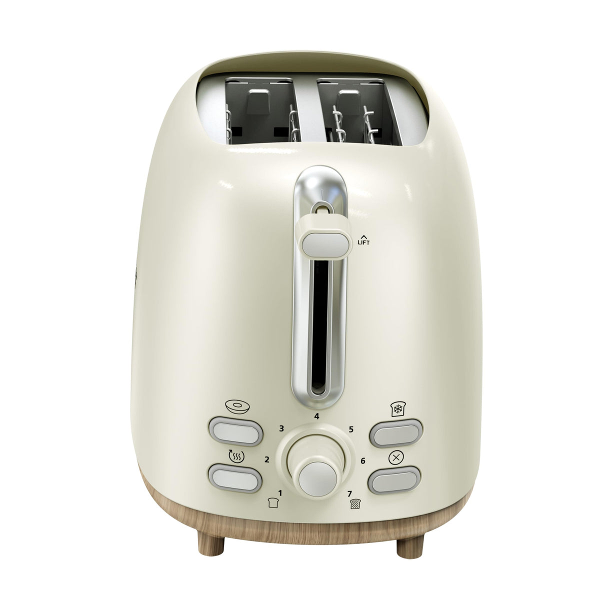 Oster® 2-Slice Toaster with Extra Wide Slots, Oat Milk Oster