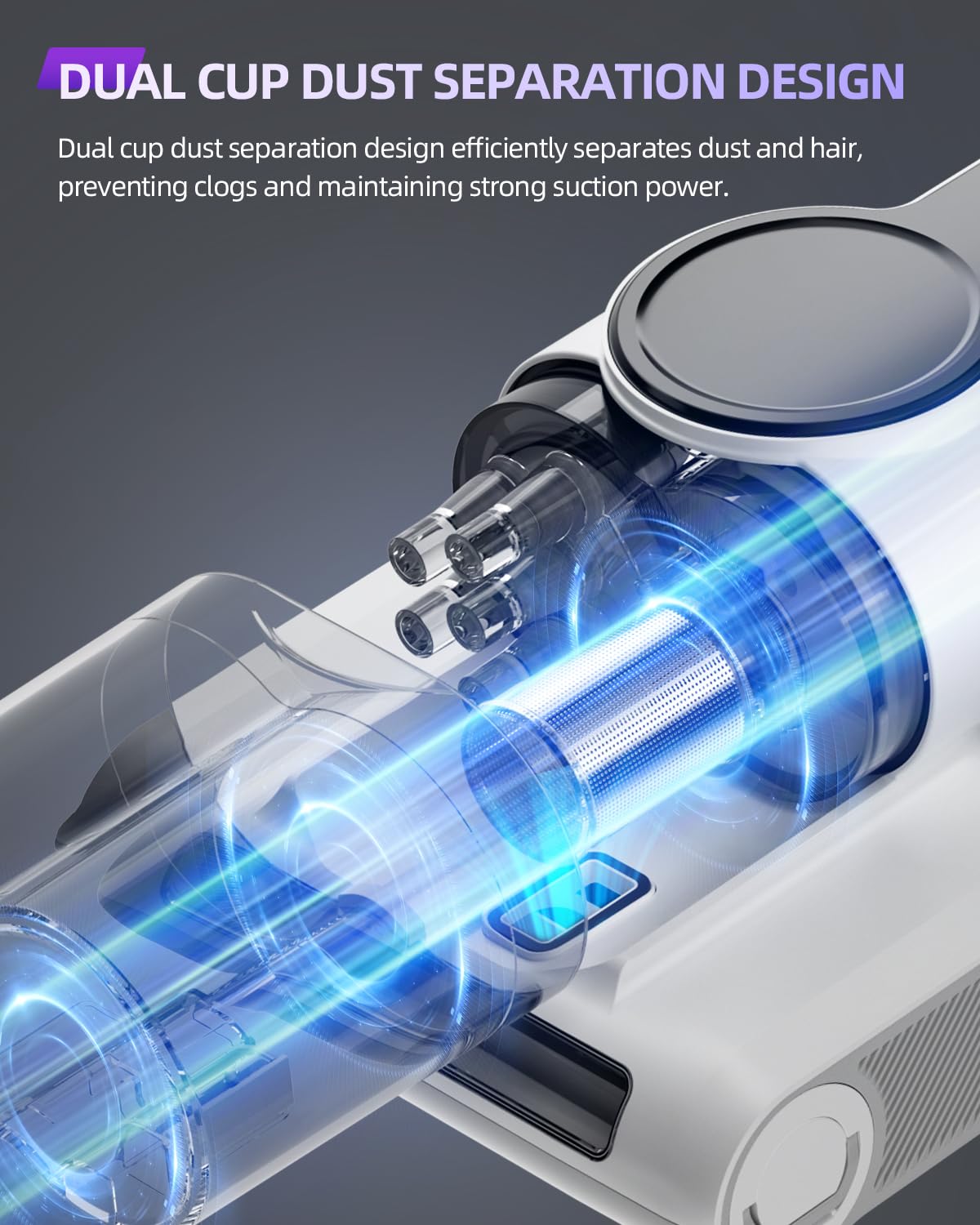 Mattress Vacuum Cleaner, Bed Vacuum Cleaner with 253.7nm UV-C Light, 16Kpa Suction, 36,000 RPM/Min Brushroll, Heating Function, Corded Bagrox