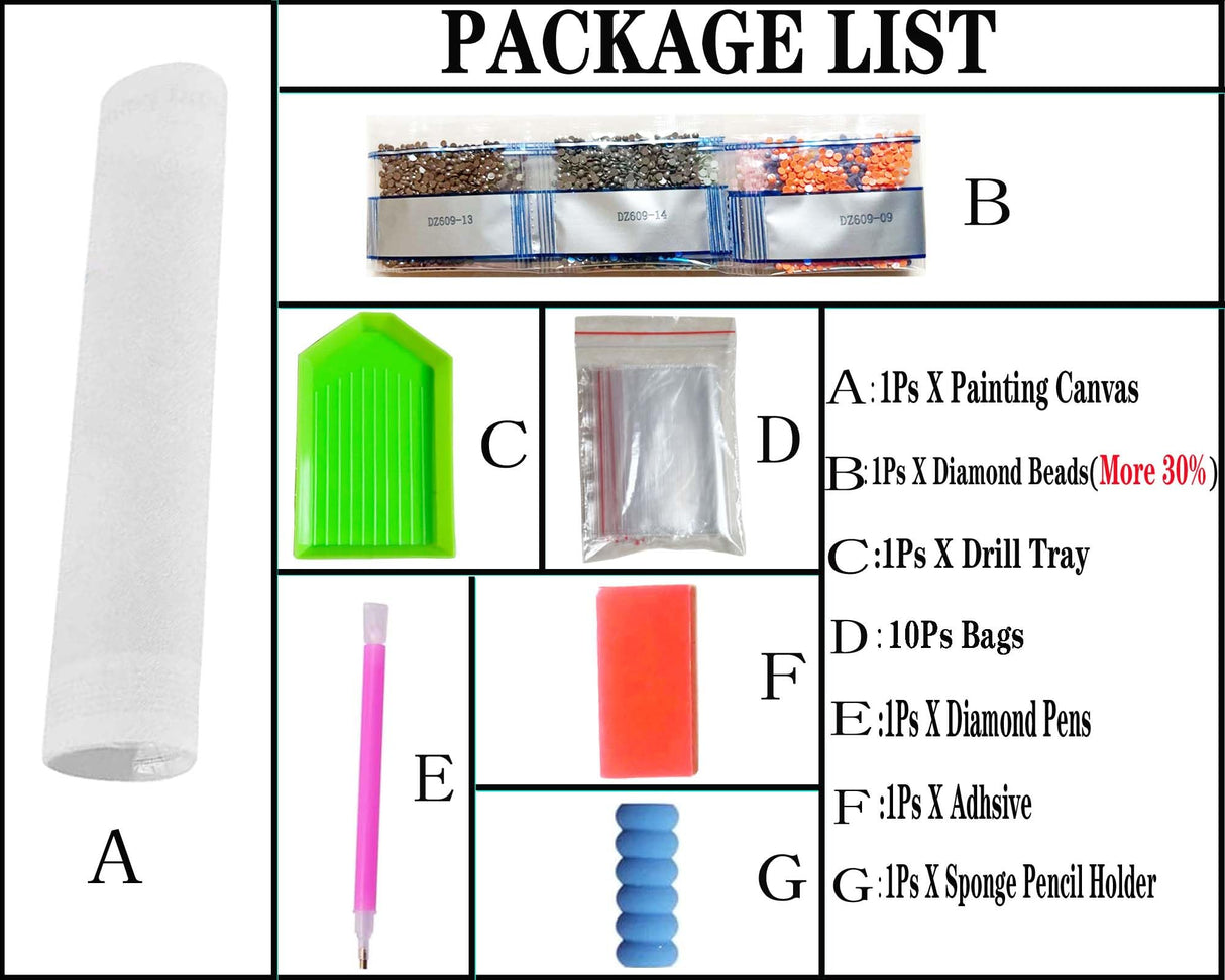 ZQEATRY 5D Beach Diamond Art Kits for Adults, Moon Starry Sky Landscape Diamond Art Kits for Beginners, DIY Full Drill Diamond Dots Paint with Gem Arts for Home Wall Decor 12 X 16 Inch ZQEATRY