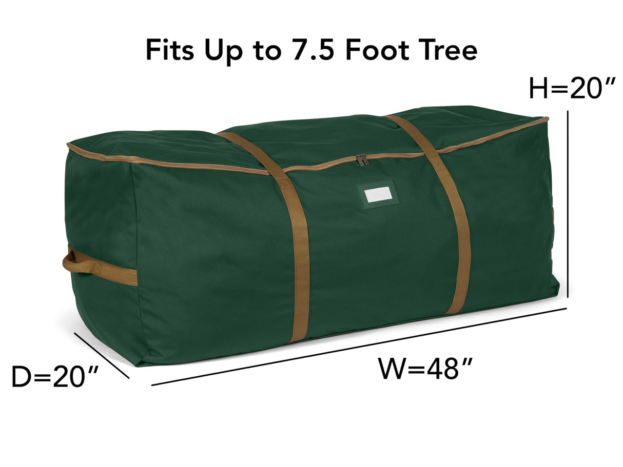 Covermates Keepsakes Christmas Tree Cinch Bag - Superior Protection, Cinch Straps, Fits Up To 9 to 11-Foot Tree - Holiday Storage, Green Covermates