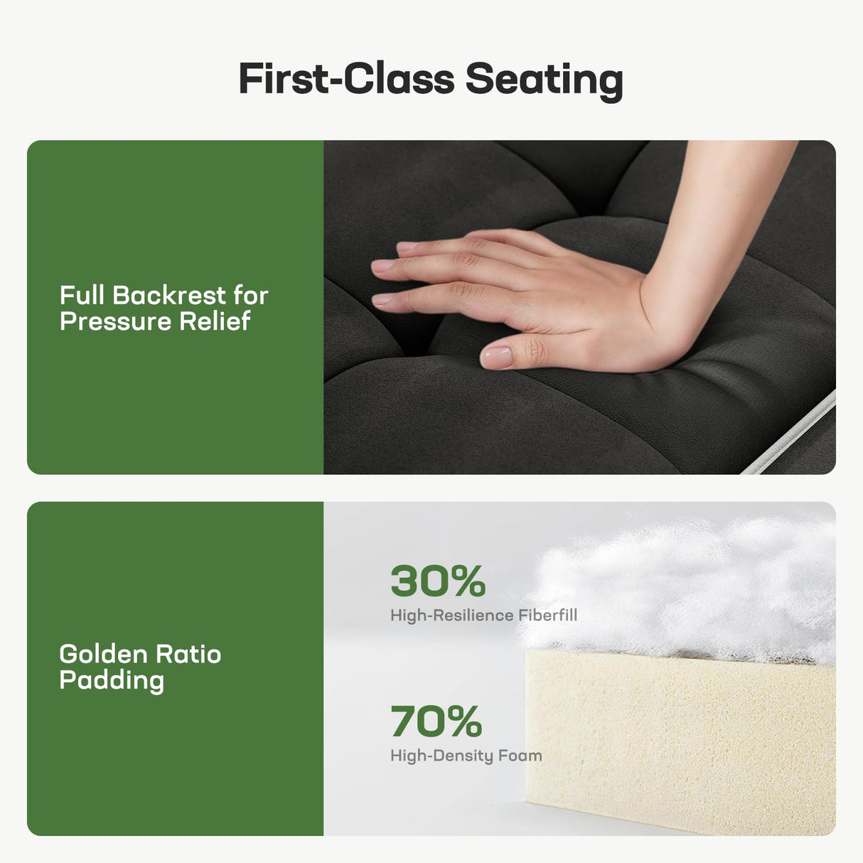 Marsail 3-in-1 Convertible Futon Sleeper Sofa Bed, Pull Out Couch with Adjustable Backrest, USB Charging & Side Pockets, Velvet Fabric Sofa for Living Room, Apartment, Loveseat, Black Marsail