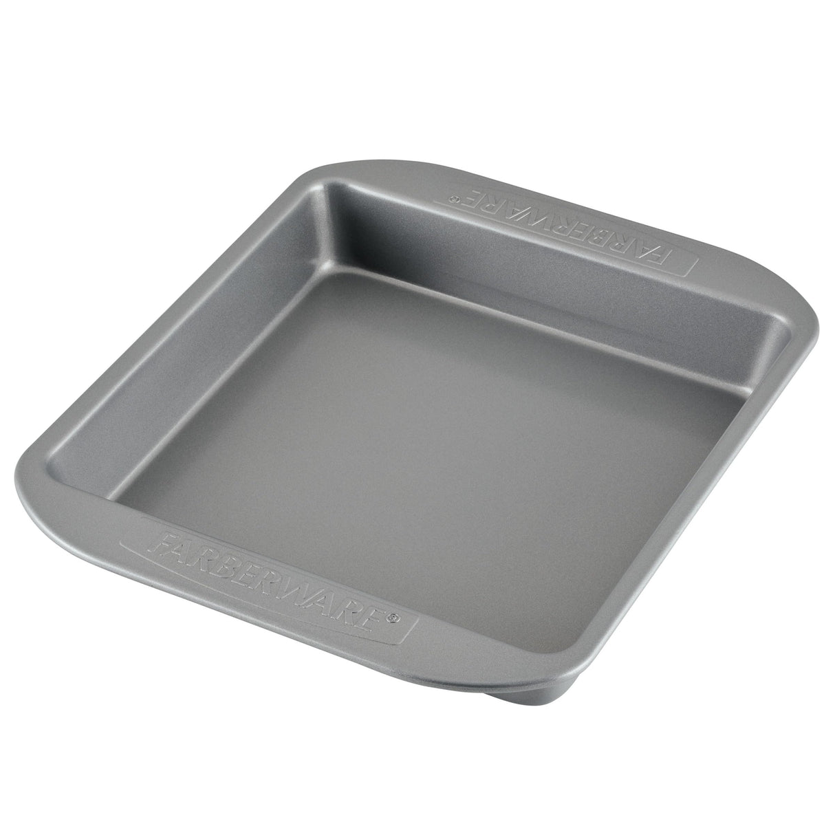 Farberware Nonstick Bakeware Nonstick Baking Pan / Nonstick Cake Pan, Square - 9 Inch, Gray Farberware