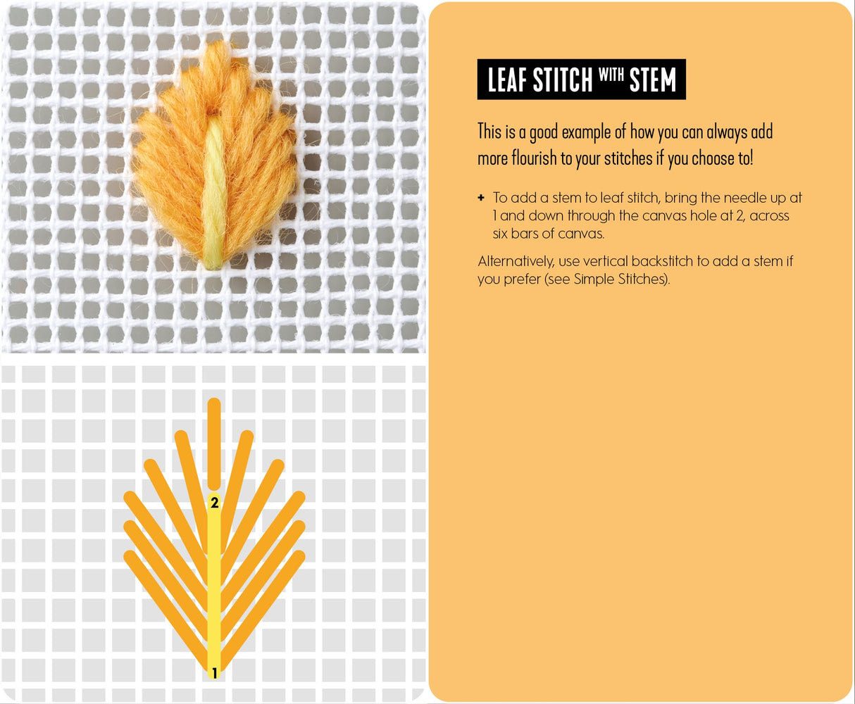 Needlepoint: A Modern Stitch Directory Card Deck: 50 creative stitches and techniques for tapestry embroidery David & Charles