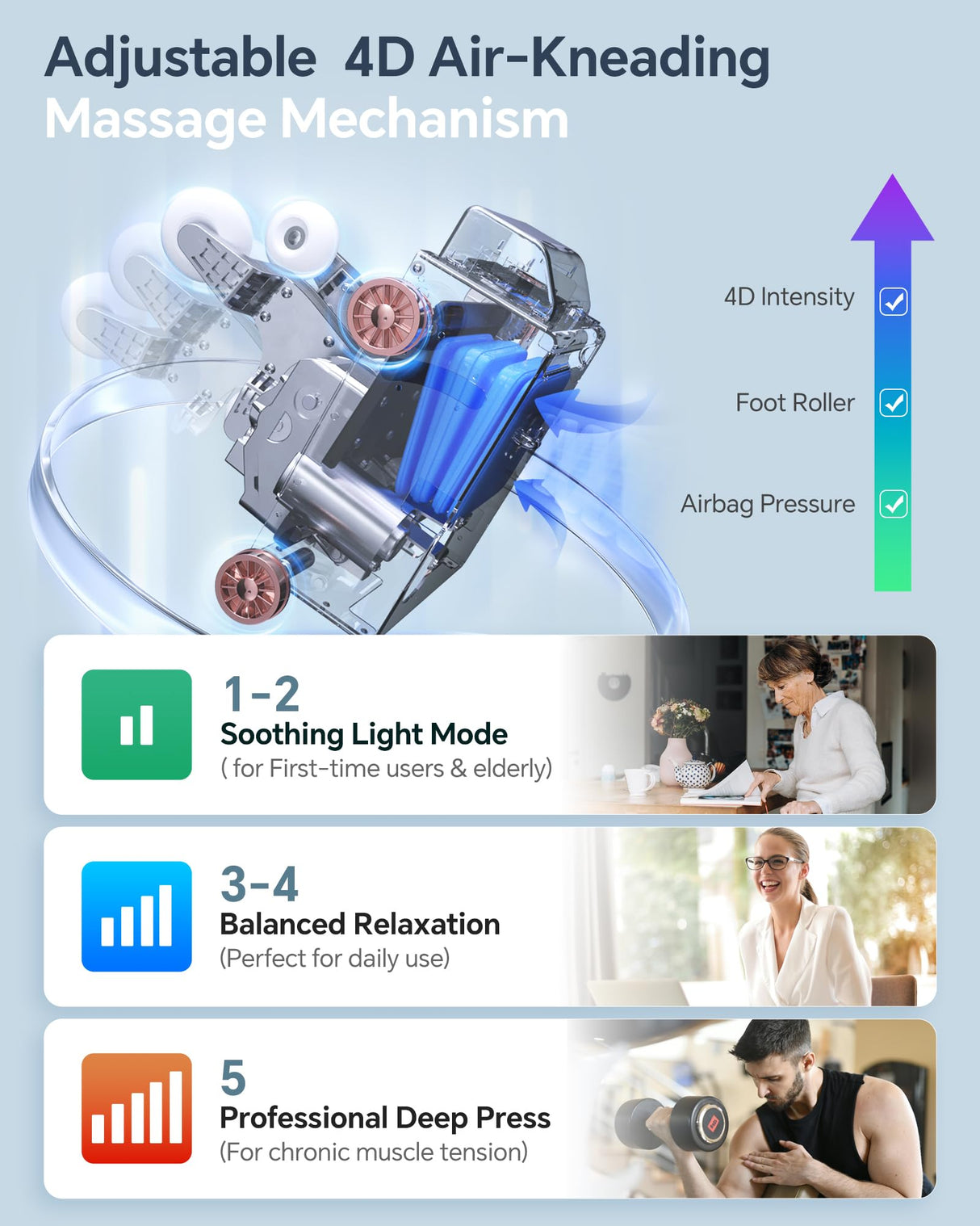 UIIU 4D Smart Massage Chair Full Body Zero Gravity Massage Chair Recliner,15+ Scene-Customized Massage Mode,Dual SL Massage Back Calf Heat Upgraded Animated Touchscreen App Control Large Size Beige UIIU