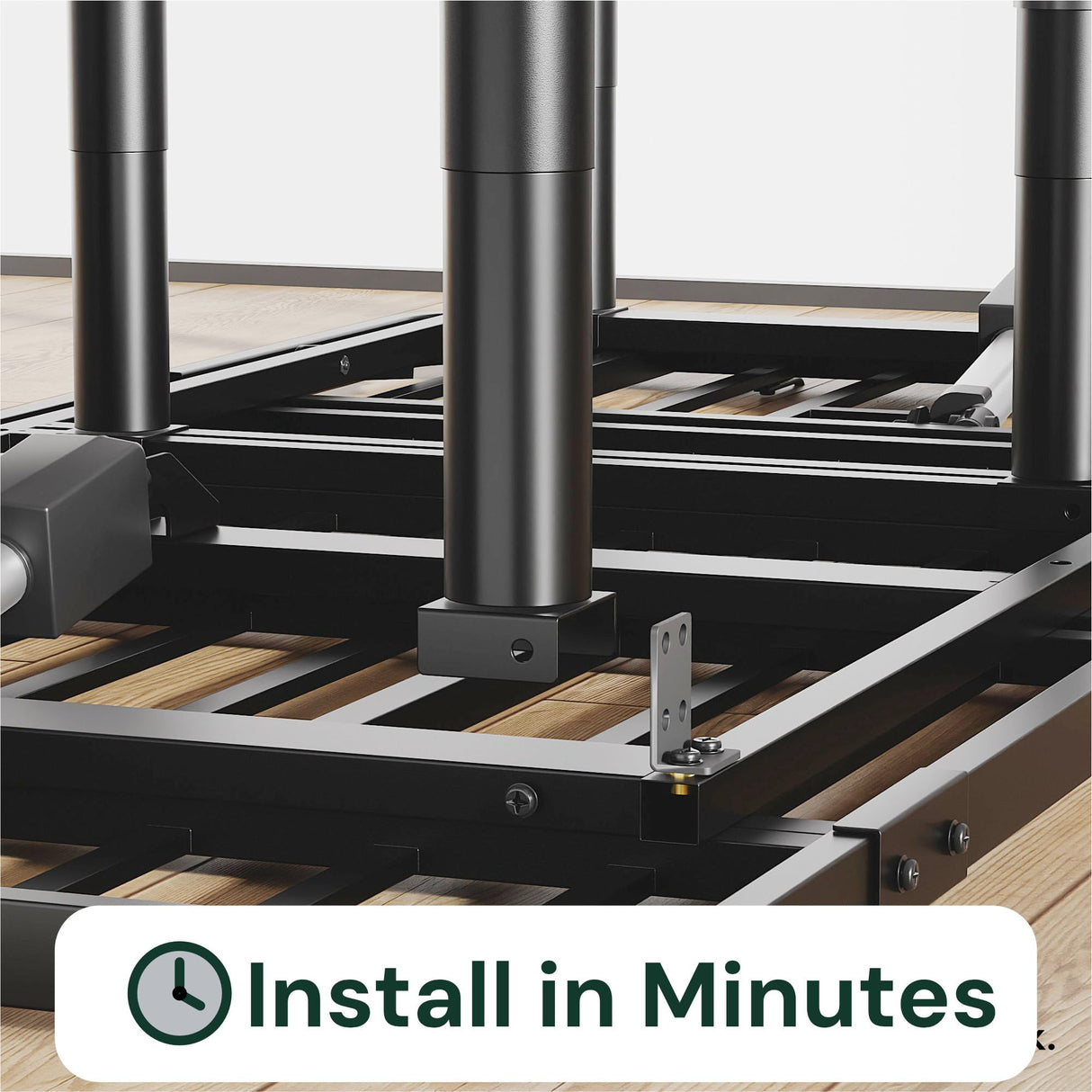 SunsGrove California King Adjustable Bed Frame with Wireless Remote, Zero Gravity, Head & Foot Incline, Anti-Snore, Memory Presets, Quiet Motor, Electric Bed with Adjustable Leg Heights SunsGrove