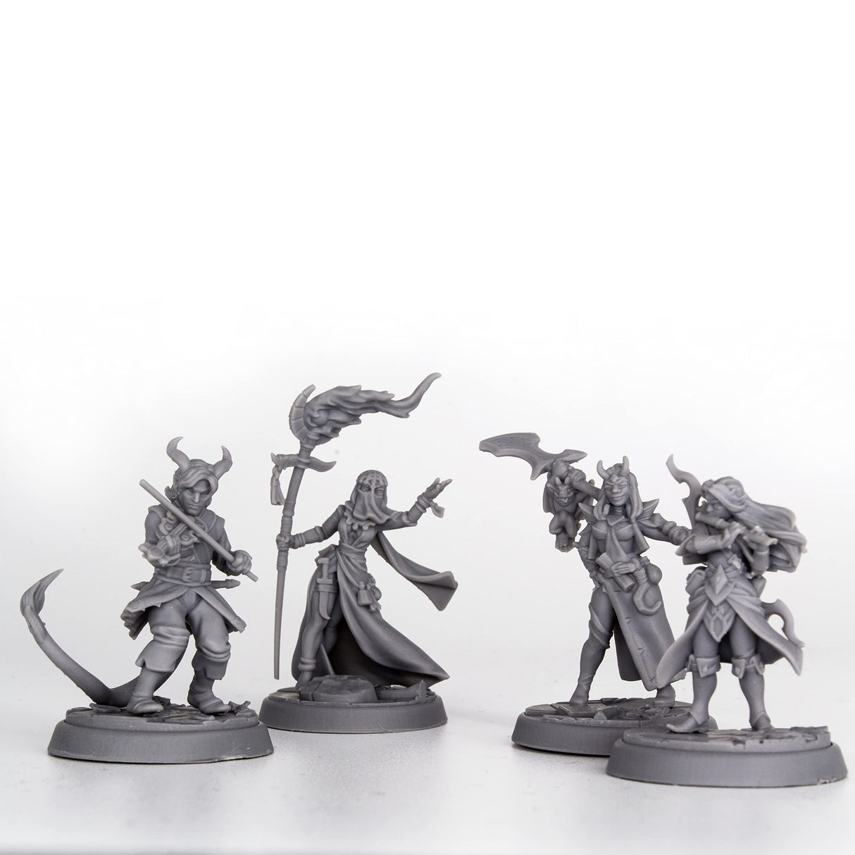 AmeraLabs TGM-7 3D Wargaming Resin for Tabletop Miniatures – Tough, High Resolution, Low Odor, Fast Curing 3D Printing Liquid for 4K/8K/12K LCD/DLP/SLA 3D Printers (Grey, 1kg) AmeraLabs