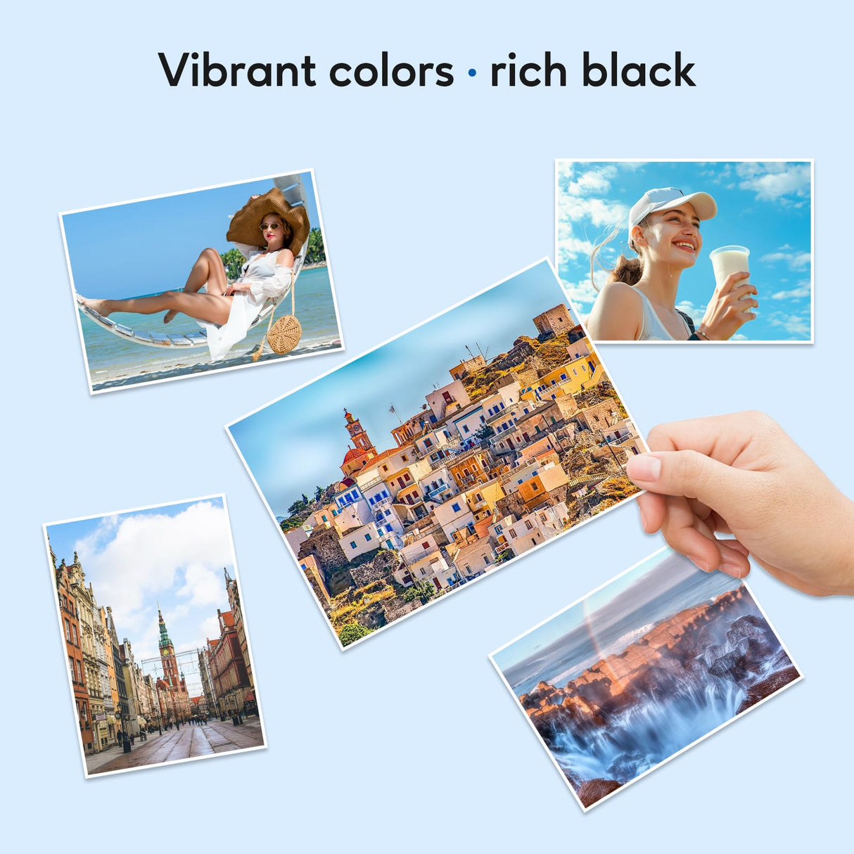 522 High Capacity Refill Ink Bottles Replacement for Epson 522 Ink Refill Bottles to Use with EPSON ET-2803 ET-4700 ET-2400 ET-4810 ET-2800 ET-2720 ET-4800 Printer (5 Packs) GSGSC