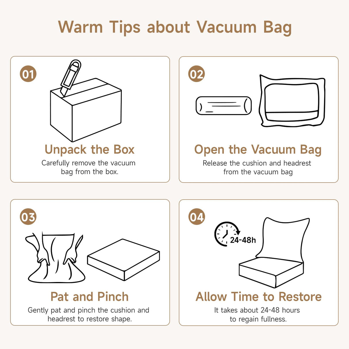 ONBRILL Oversized Egg Chair, Indoor Outdoor Egg Rattan Chair with PE Rattan, Steel Frame and Detachable Cushions, Wicker Lounger for Patio, Pool, Living Room, Bedroom - Beige ONBRILL