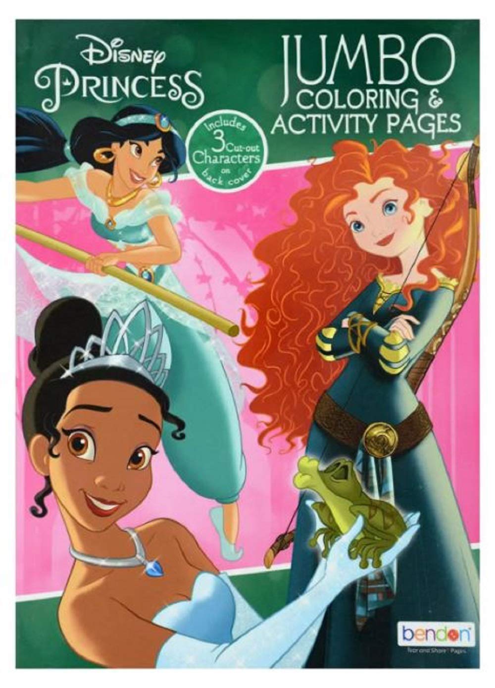Disney Princess Jumbo Coloring & Activity Books, 4-ct Set BNDN