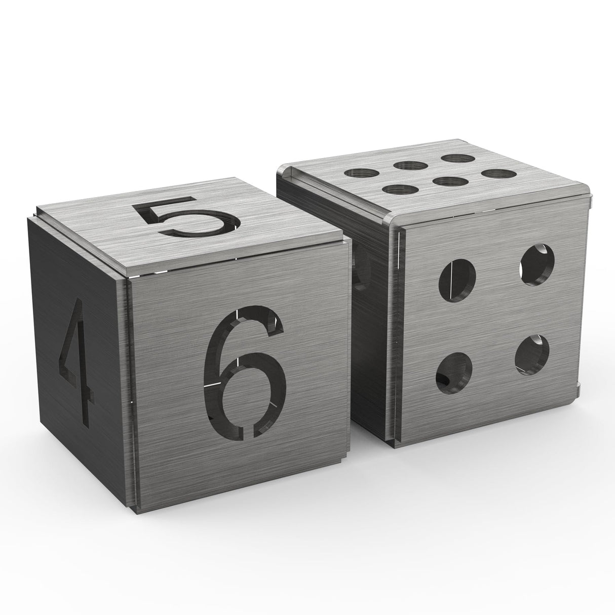 Stainless Steel Welding Practice Kit, 2pcs Cube Dice Welding Coupons Kit For Beginners Practice And Training For MIG TIG STICK ARC, Side Length 2.36 Inch SONNLER