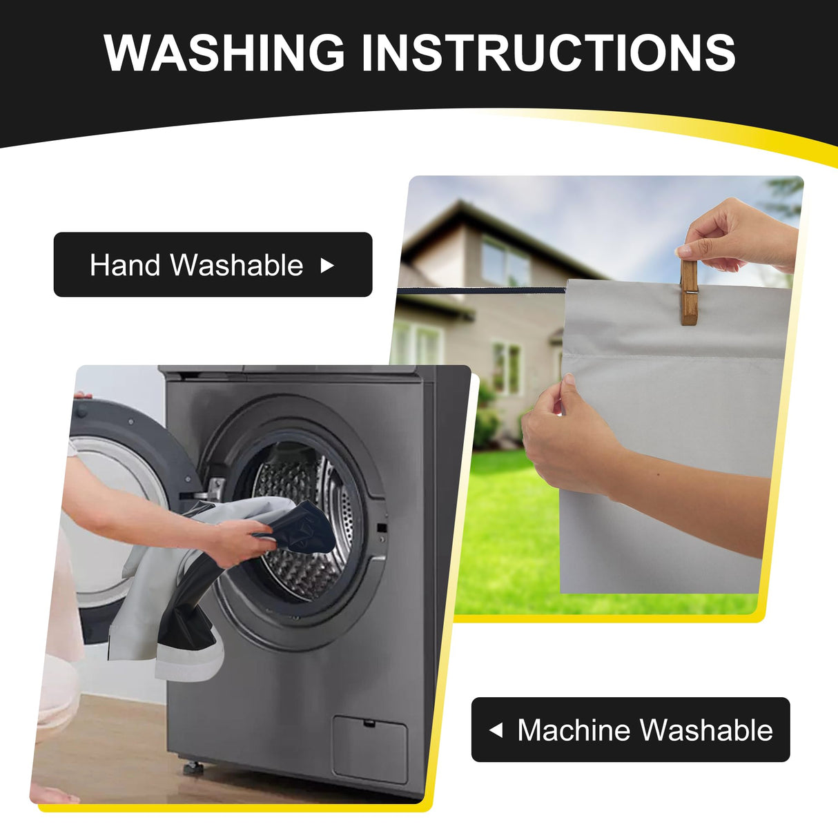 NICETOWN 100% Blackout Roller Shades, No Tools No Drill Cordless Blinds for Windows, Thermal Insulated Privacy French Door Window Shades for Bedroom Kitchen (26" W x 64" L, Greyish White, 1 Panel) NICETOWN