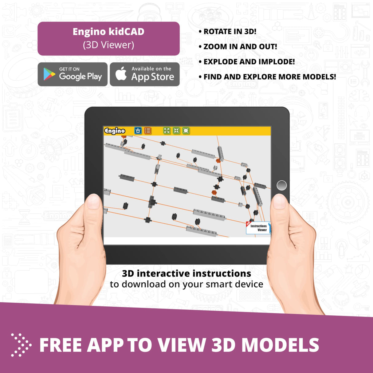 Engino- STEM Toys, Newton's Laws Inertia, Kinetic & Potential Energy, Building Toys for Kids 9+, Creative Engineering Kit, STEM Projects, Gifts for Boys (8 Model Options) Engino