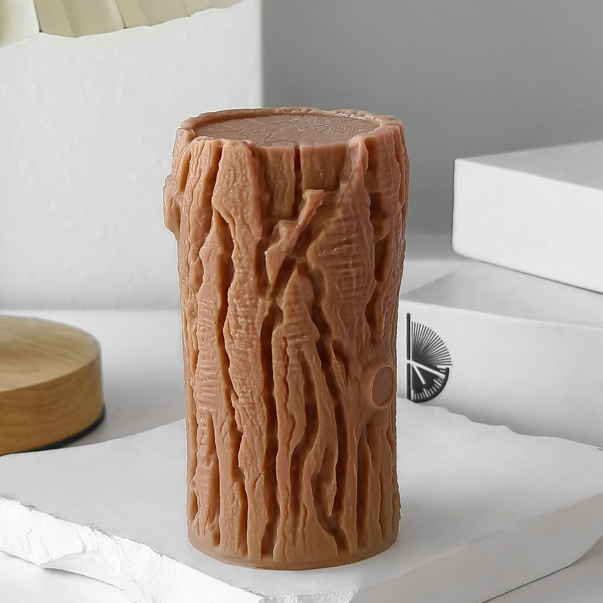 Pillar Tree Resin Mold - Resin Casting Silicone Molds for Home Decor & Candle Making Wave Spiral Mold ESEENS