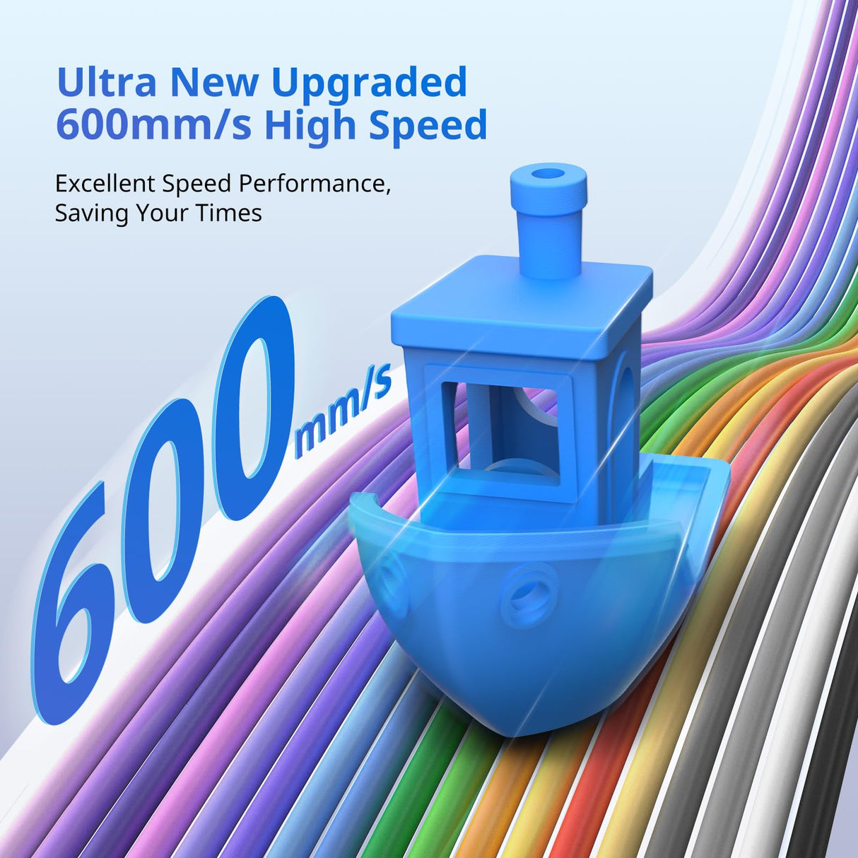 Anycubic Kobra 3 3D Printer Only, Max 600mm/s Print Speed Full-auto Calibration Details Better, Multi-Color 3D Printing Need with Additional Anycubic ACE Pro, Explore Endless Fun 9.8"x9.8"x10.2" ANYCUBIC