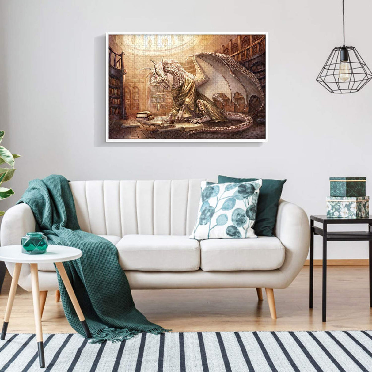 Jigsaw Puzzles 1000 Pieces for Adults - Dragon Puzzle - for Adults Teens Educational Toys Gifts(29.5x19.7 Inches) Buhoet