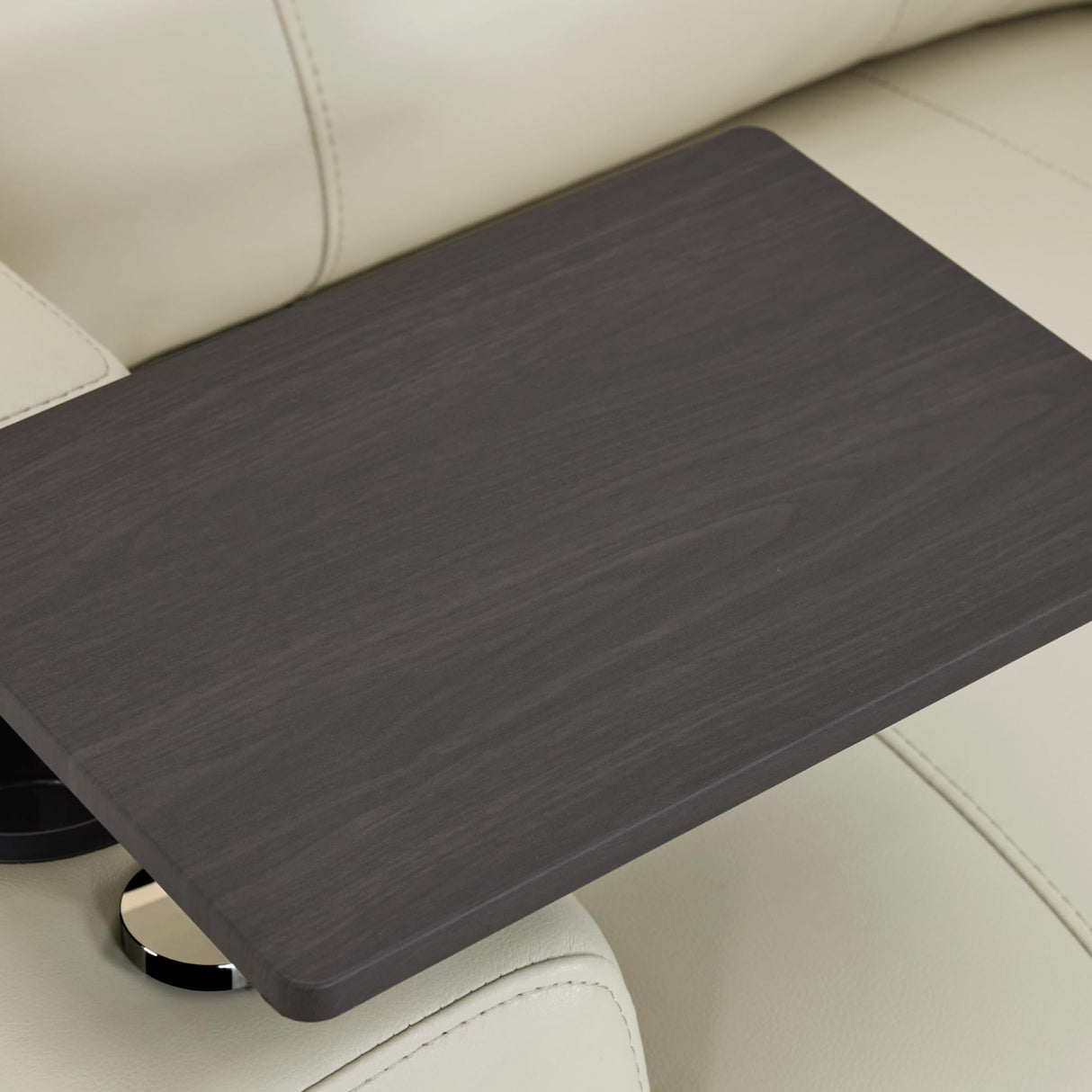 MCombo Triple Motors Power Recliner Chair with Power Headrest & Lumbar Support for Living Room, Home Theater Seating with Armrest Storage, Tray Table and Dual Charging Ports HTS708 (Beige) MCombo