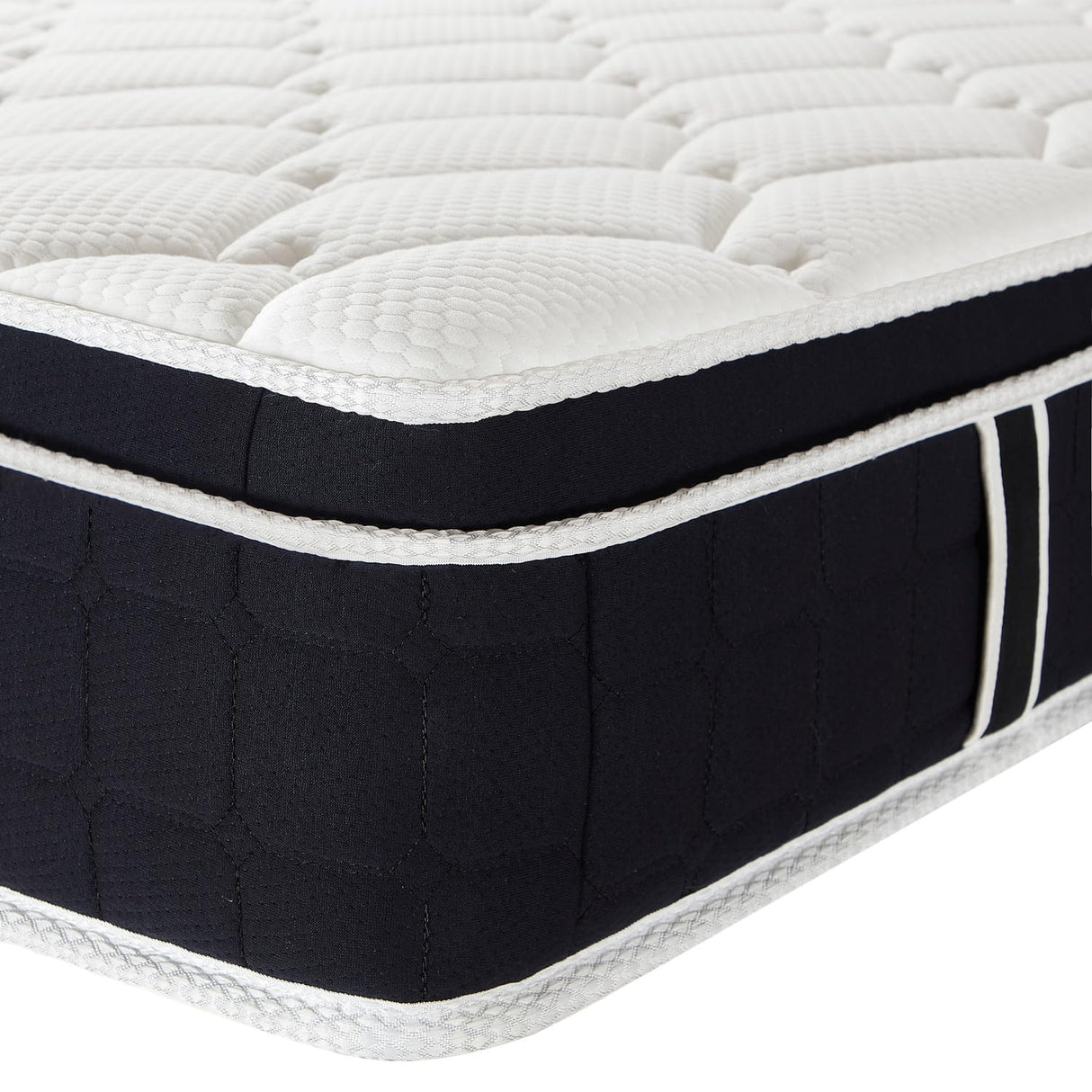 CMFOBAMTS 8 Inch Twin Mattress, Memory Foam Hybrid Mattress in a Box with Independent Spring for Motion Isolation and Pressure Relief, Comfortable Medium Firm CMFOBAMTS