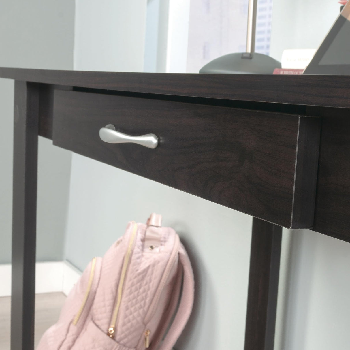 Sauder Beginnings Writing Table, Cinnamon Cherry finish Sauder