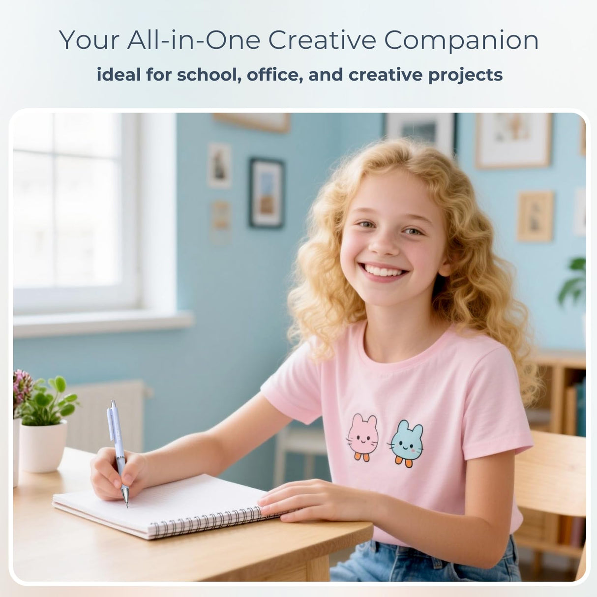 Nicpro 45PCS Aesthetic School Supplies with Pencil Case, Mechanical Pencils 0.5mm, 0.7mm, 0.9mm & 2.0mm with 498 PCS Refills, Cute Mechanical Pencil Set for Writing, Drawing & Drafting (Blue) Nicpro