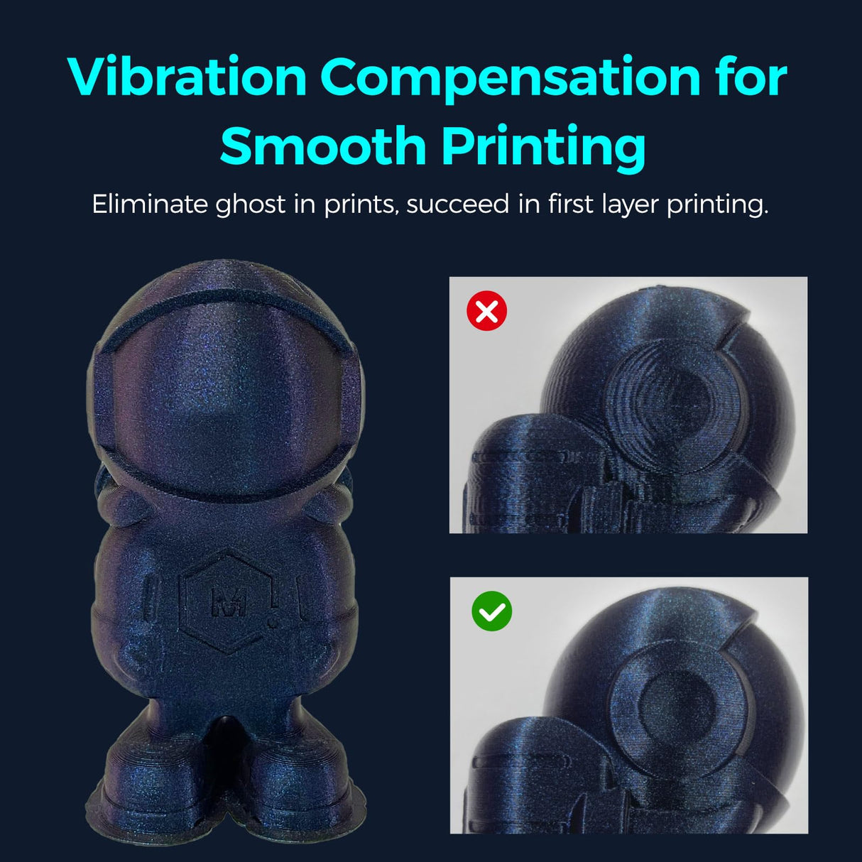 FLASHFORGE Official Adventurer 5M 3D Printer Auto Leveling, Max 600mm/s High Speed FDM 3D Printer with 280°C Direct Extruder, Quick Detachable Nozzle, Core XY Metal 3D Printer,Print Size 220×220×220mm FLASHFORGE