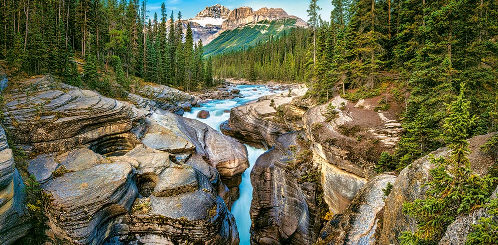 CASTORLAND 4000 Piece Jigsaw Puzzles, Mistaya Canyon, Banff National Park, Canada, Castorland C-400348-2 Castorland
