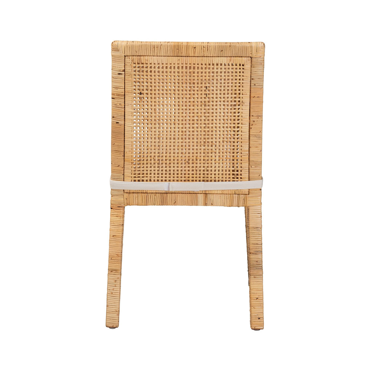 bali & pari Sofia Natural Rattan Dining Chair, One Size bali & pari
