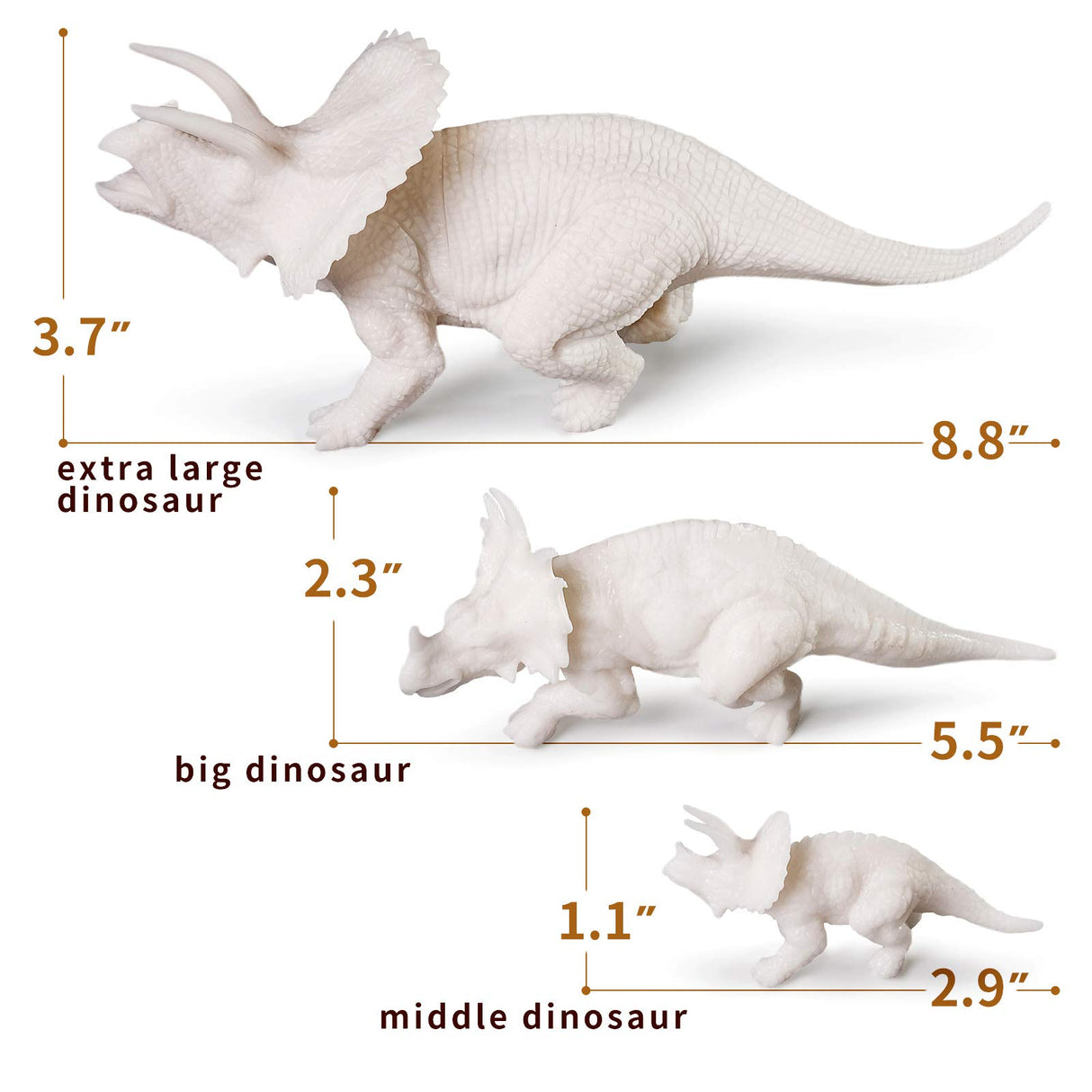 whatstem 3D Dinosaurs Painting Kit with 12 Dinos for Kids Age 3-15, Arts and Crafts Kits Drawing Toys with Dinosaurs Set Creativity Gifts for Boys and Girls whatstem