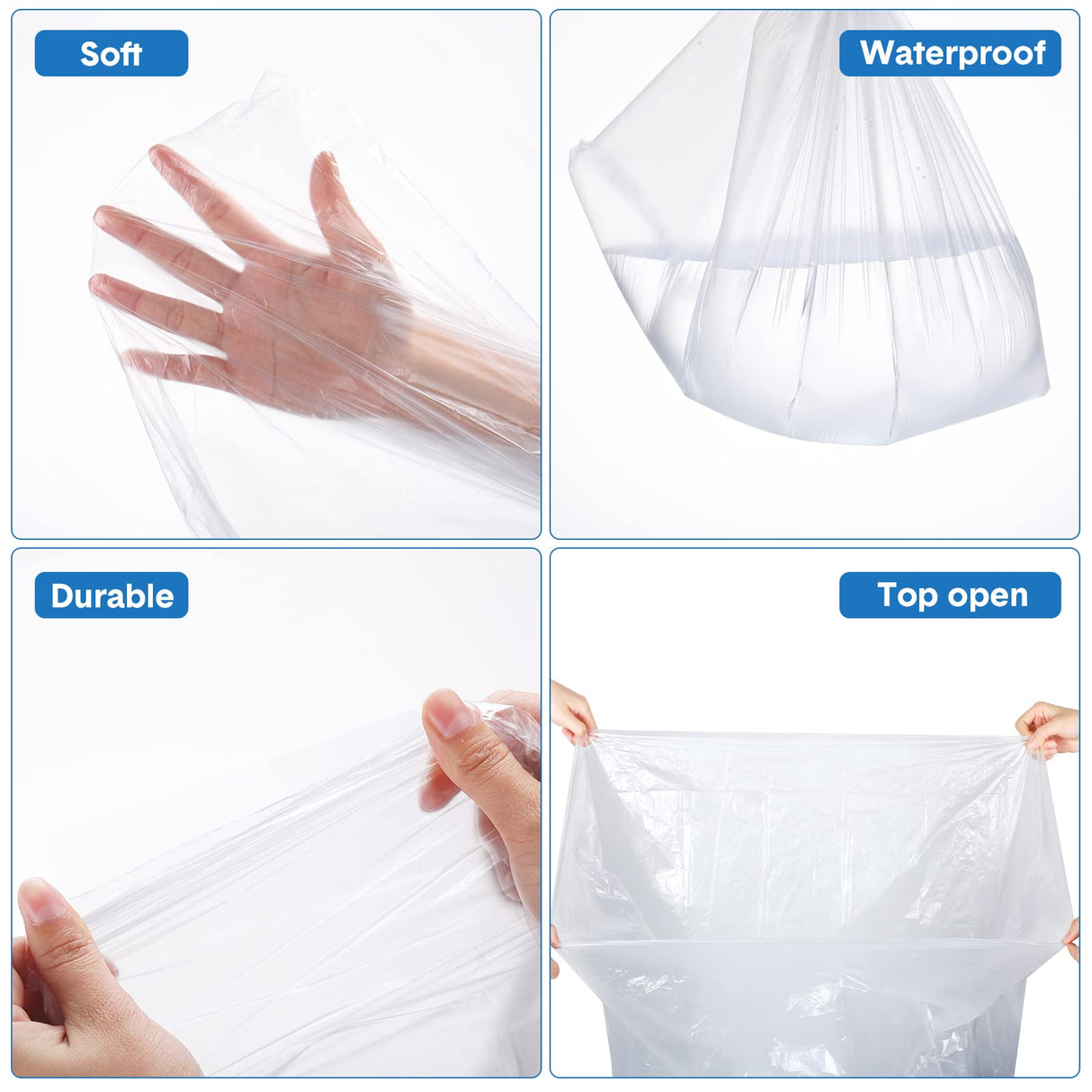 Mimorou 100 Pack Disposable Sauna Blanket Sauna Bag Liners Plastic Sheeting for Body Wrap 87 x 47 Inch Thicken Bag Infrared Blanket for Beauty Salon Spa Accessories Mimorou