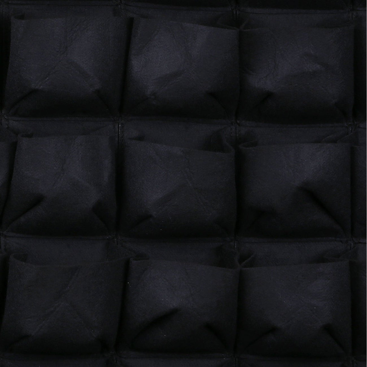 Ogrmar 64 Pockets Vertical Wall Garden Planter Plant Grow Bag for Flower Vegetable for Indoor/Outdoor (64 Pockets, Black) Ogrmar