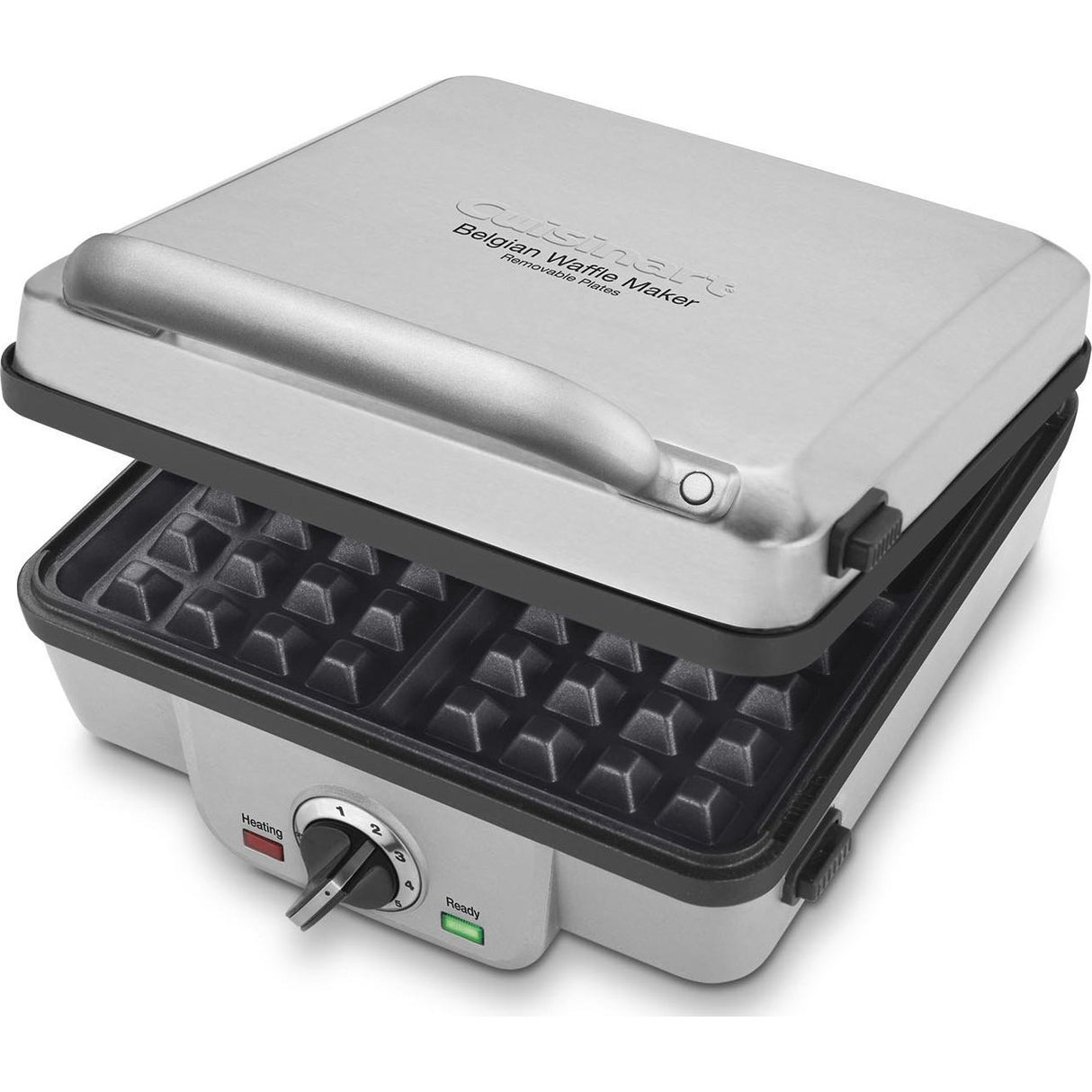 Cuisinart WAF-300P1 Belgian Waffle Maker with Pancake Plates, Brushed Stainless Cuisinart