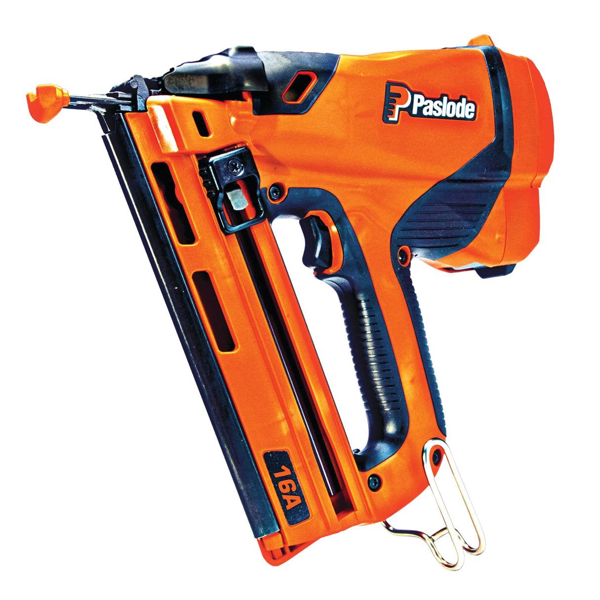 Paslode - Cordless Finish Nailer, 916200, 16 Gauge Angled, Battery and Fuel Cell Powered, No Compressor Needed Paslode