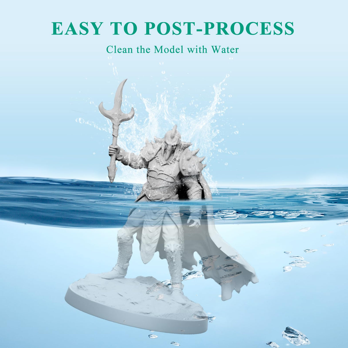 OYOWOOA 3D Printer Resin Water Washable High Precision 3D Printing Liquid 405nm Photopolymer Resin for LCD/DLP 3D Print (Red Wax, 1000g) OYOWOOA