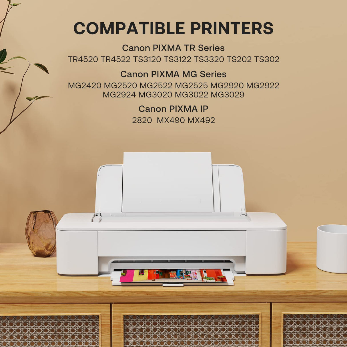 Abfray Remanufactured Ink Cartridge Replacement for Canon 245XL 246XL for PIXMA MG2420 MG2520 MG2522 MG2525 MG2920 MG2922 MG2924 MG3020 TR4520 1245 Printer (1 Black, 1 Color, 2 Pack) Abfray