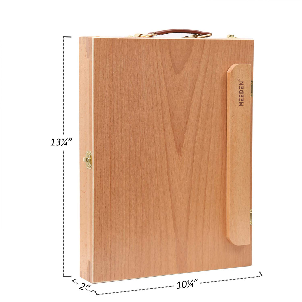 MEEDEN Table Sketch Box Easel -Portable Solid Beech Tabletop Wood Easel Drawing & Sketching Board with Storage Drawer & Palette for Beginner Artist, Art Students & Kids, Canvas up to 11" × 14" MEEDEN