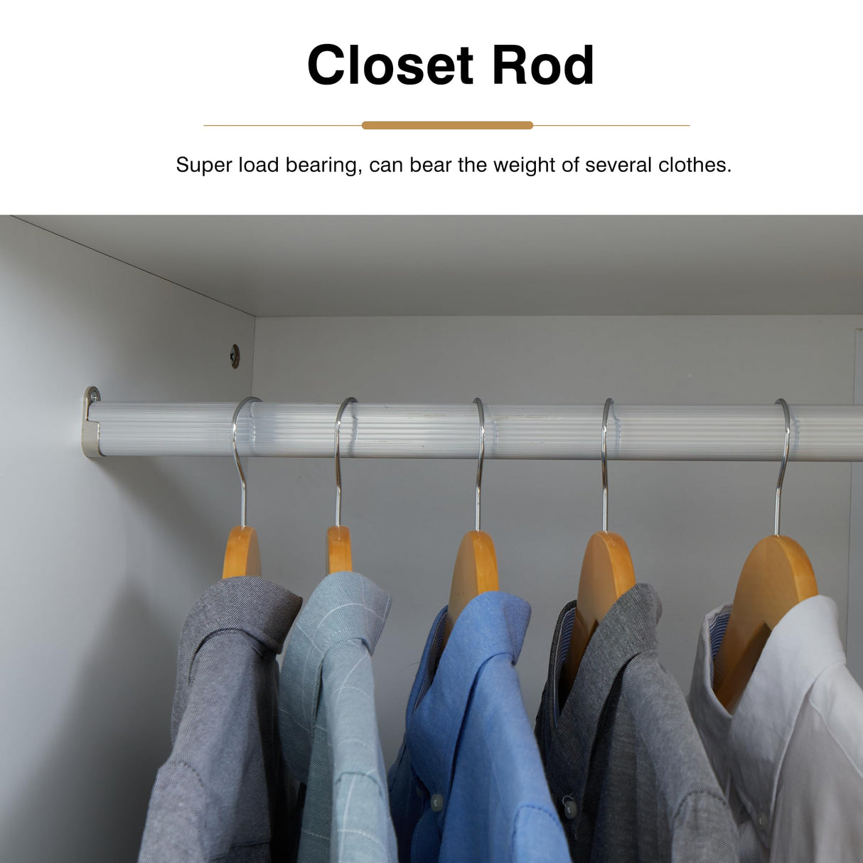 LEVNARY Wardrobe Armoire Closet, 2-Door Wardrobe Cabinet with 3-Drawer and Hanging Rod, Modern Bedroom Armoire Clothing Organizer Freestanding Closet (White) LEVNARY