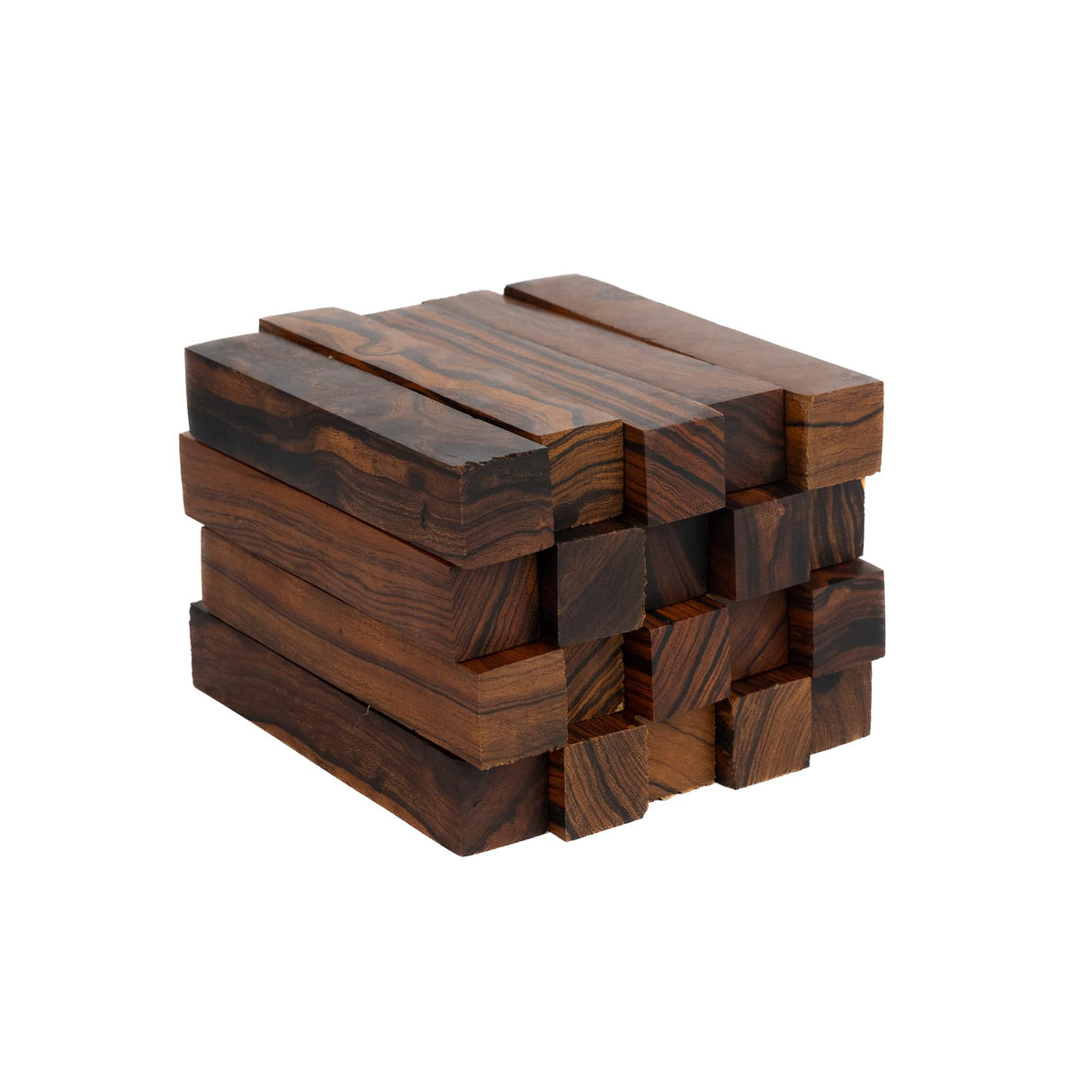 IECAP LLC Ironwood Pen Blanks – Exotic Wood Blanks for Pen Turning and Woodturning – Pen Blank Turning Supplies DIY Crafts – Size 5 x 0.75 x 0.75 inches – Pack of 20 IECAP LLC