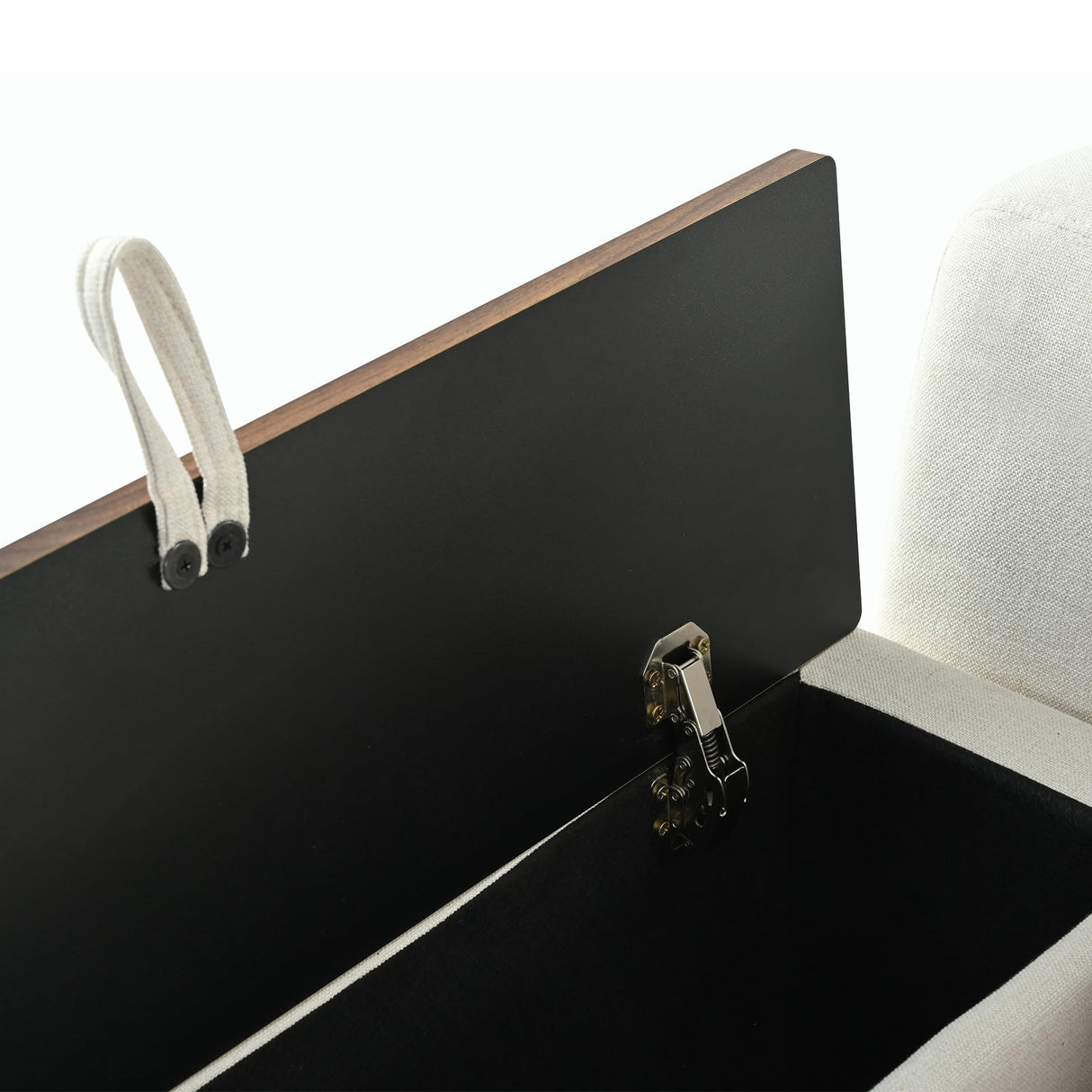 L-Shaped Modular Sectional Sofa with Removable Back Cushions, 3 Pillows and 2 Storage Spaces, Suitable for Living Rooms, Offices Apartments Merax