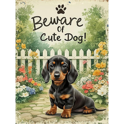 WSLWXSHM Diamond Painting Kits for Adults Dachshund Dog, Animal Round Full Drill Diamond Art Kits, 5D DIY Paint with Diamonds Crafts for Home Wall Decoration Gifts 12×16Inch