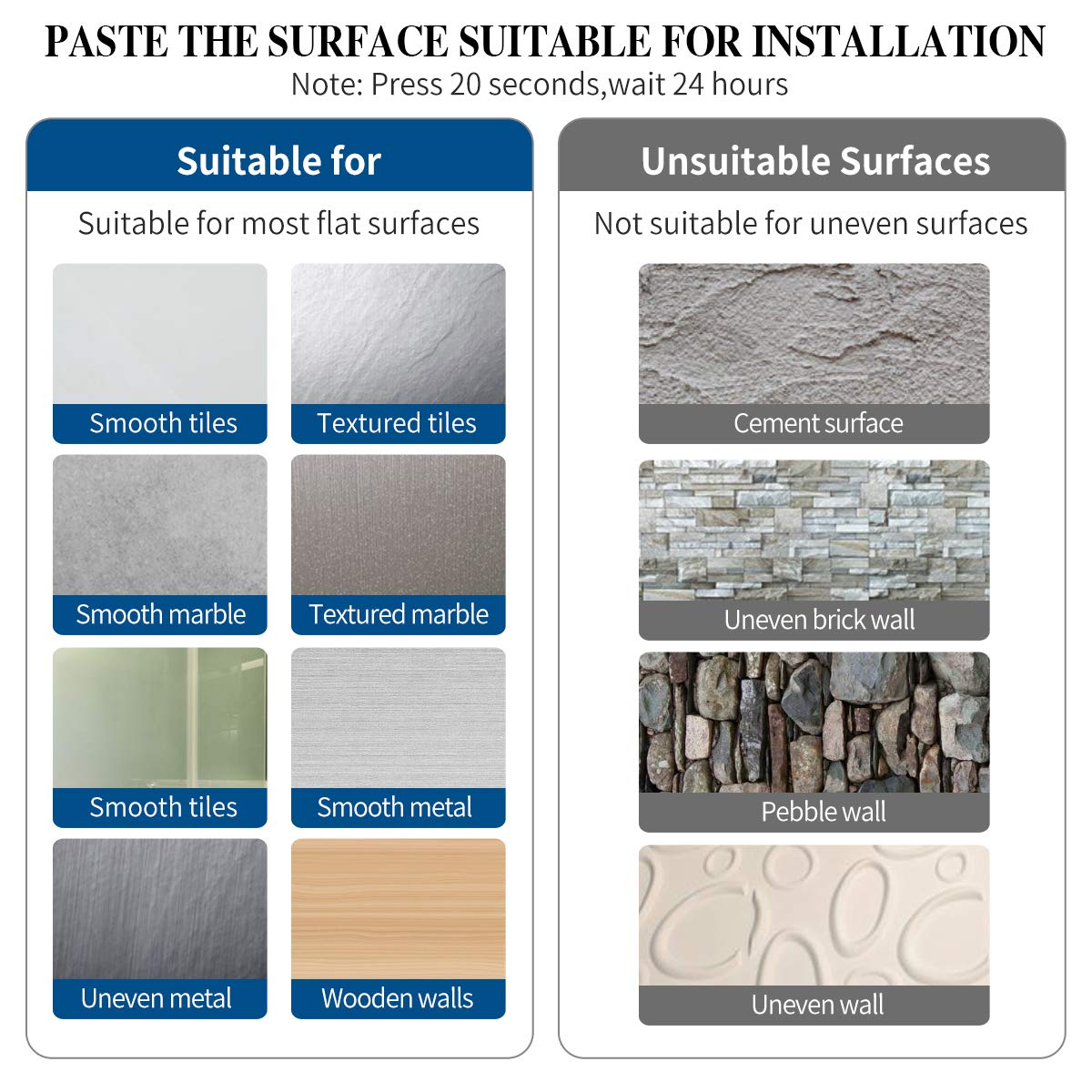 theaoo Gold Paper Towel Holder for Kitchen, Adhesive Under Cabinet Paper Towel Roll Rack for Bathroom Towel, Wall Mounted Matte Black, SUS304 Stainless Steel theaoo