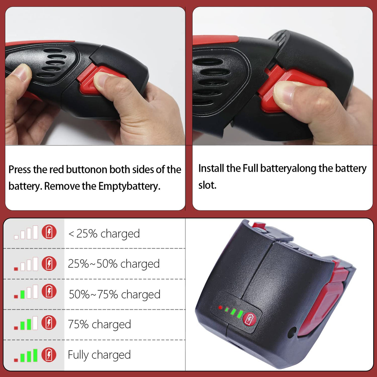 Mershca Cordless Electric Fillet Knife, with 5 Ti-Nitride S.S. Coated Non-Stick Reciprocating Blades & Cooling Hole Non-Slip Grip Handle & Practical handbag, Rechargeable Electric Knife for Fishing Mershca