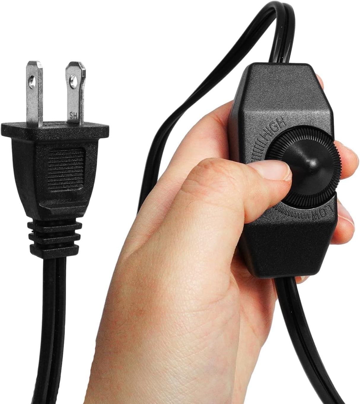 Upgrade Speed Control 3 Inch Inline Booster Duct Fan kit High Flow Greenhouse Ventilation Fan, Low Noise Level for Efficient Smoke&Odor Extraction for 3D Printer, Laser Engraver, Kitchen Bathroom HOCENWAY