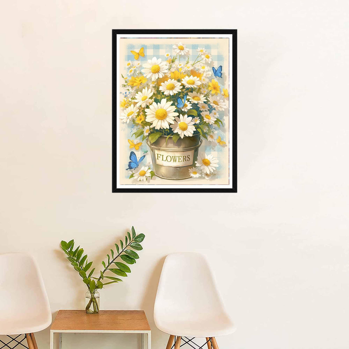 SKRYUIE 5D Diamond Painting Kits Flower - DIY Diamond Art Kits for Adults Botany, Full Round Drill - Crystal Embroidery Cross Stitch - Craft for Wall & Office Decor - 12x16 Inch e8 SKRYUIE