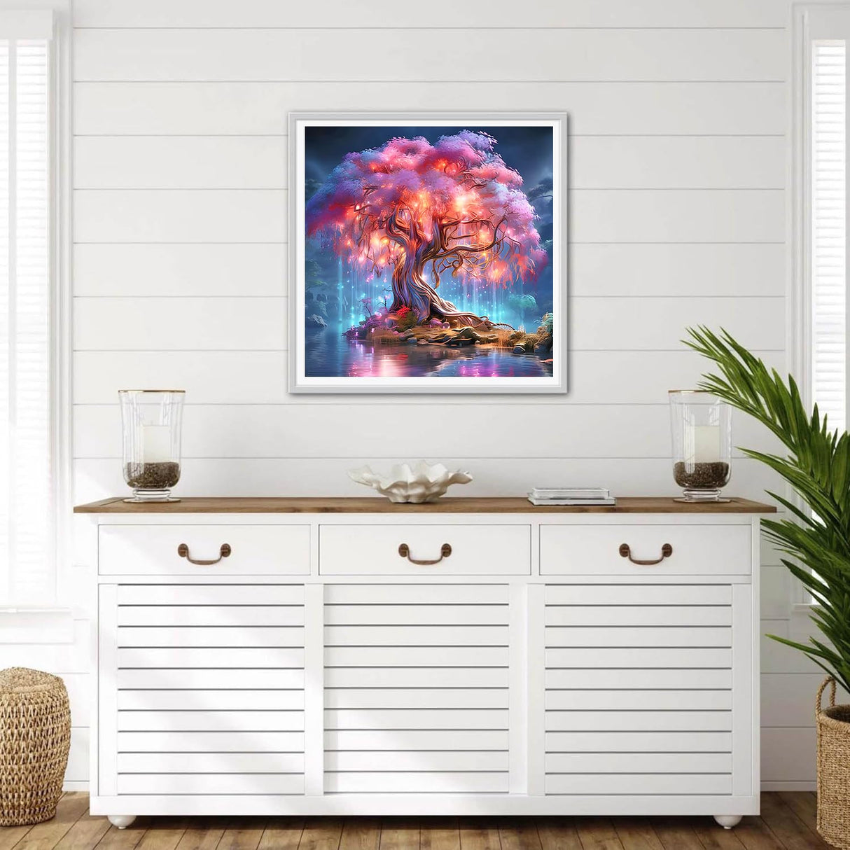 DPHERO DIY Tree of Life Diamond Painting Kits for Beginners Adults,5D Tree Diamond Art Kits,Round Full Drill Dreamland Diamond Painting Art,DIY Painting by Numbers Diamond Art Painting 12x12 inch DPHERO